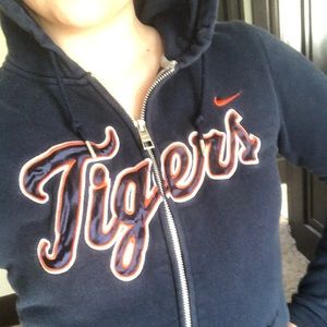 Detroit Tigers Nike Brand hooded zip up